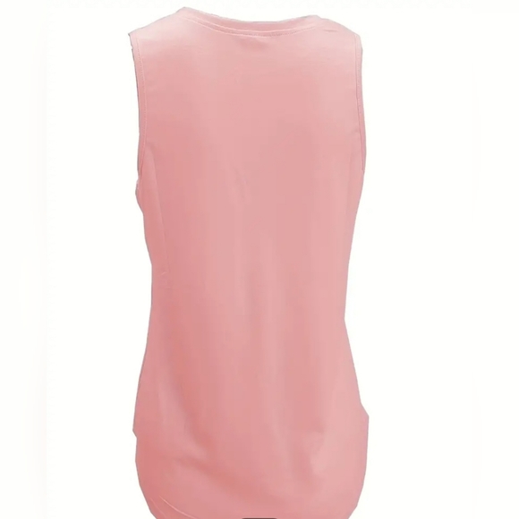 NWT Printed Women's Don't Be a D*ck Pink Tank - Picture 4 of 7